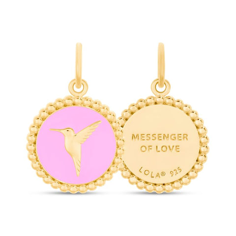 HUMMINGBIRD GOLD, FLAMINGO PINK-SM