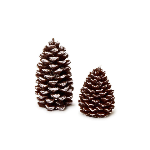 lg pinecone candle