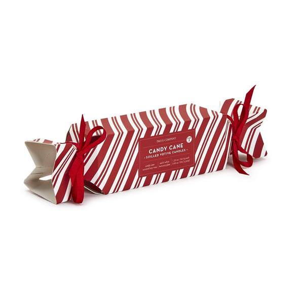 CANDLE CRACKER CANDY CANE SENTED CANDLE