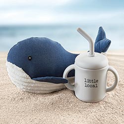 PLUSH WHALE