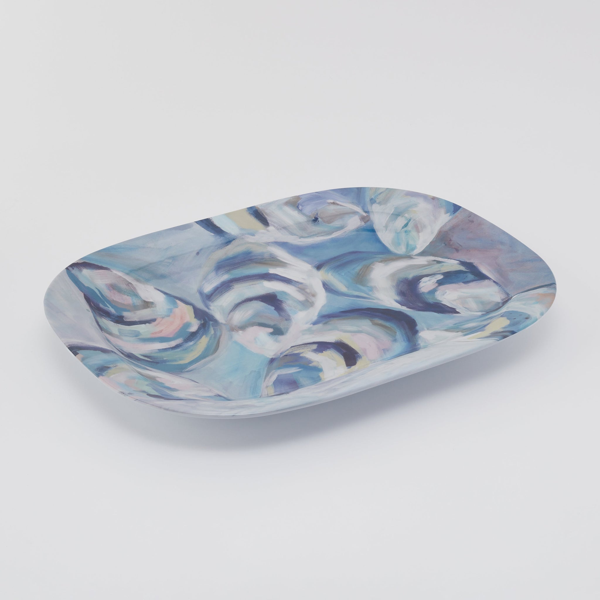 flowing shells platter