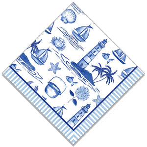 SEASIDE COCKTAIL NAPKINS