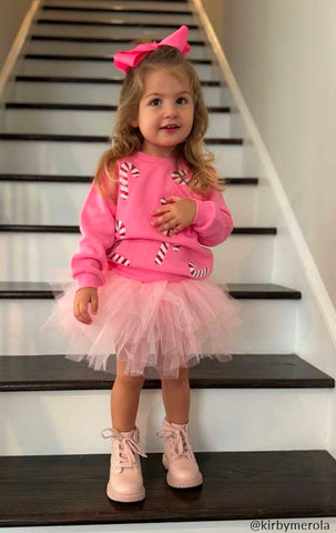 CANDY CANE SWEATSHIRT