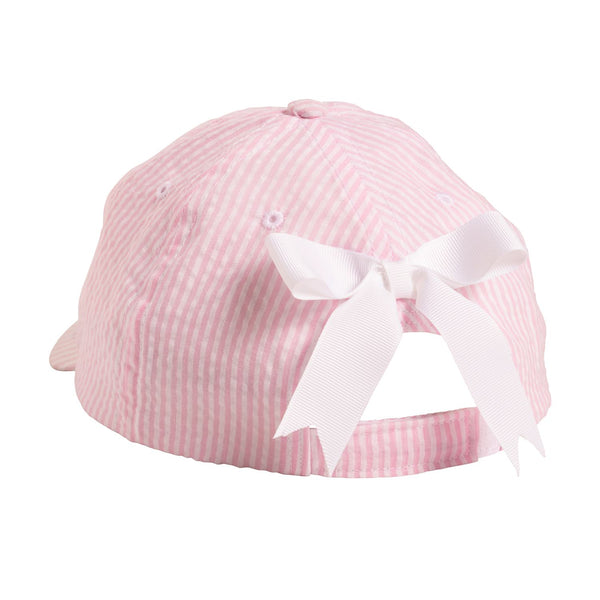 pink bow hat