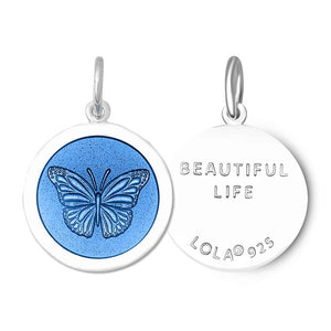 BUTTERFLY, LIGHT BLUE MINI