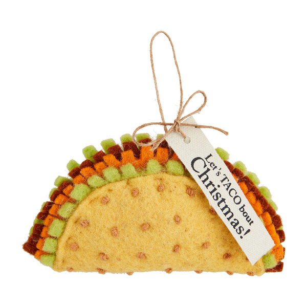 TACO FELT ORNAMENT