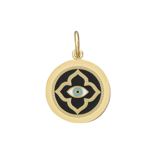 EVIL EYE ALL GOLD BLACK-SM