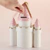 SIMPLY ENCHANTED CASTLE CERAMIC BANK