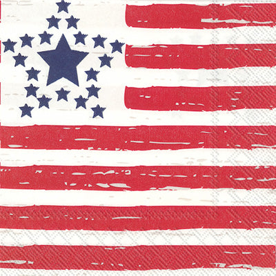 FLAG GOCKTAIL NAPKINS