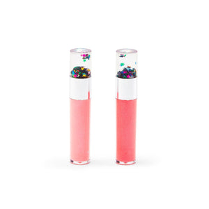 Magical Shimmer 24 Pc Mix Berry Scent Shimmering Lip Gloss -PINK