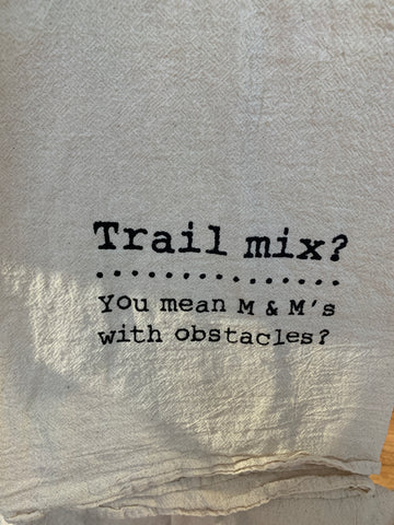 TRAIL MIX TEA TOWEL