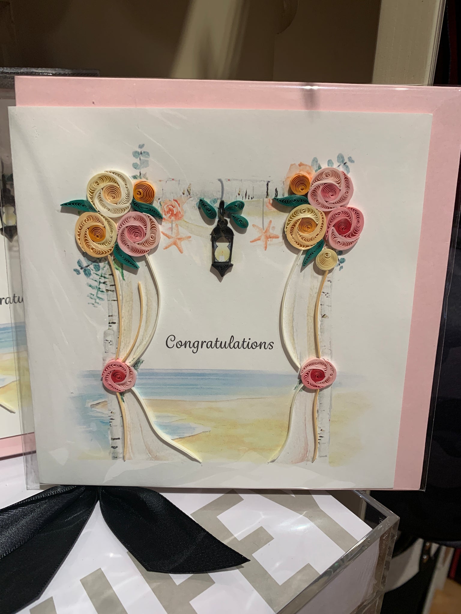 WEDDING QUILLING CARD