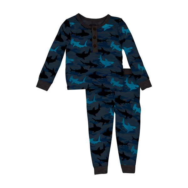 glow camo shark pj