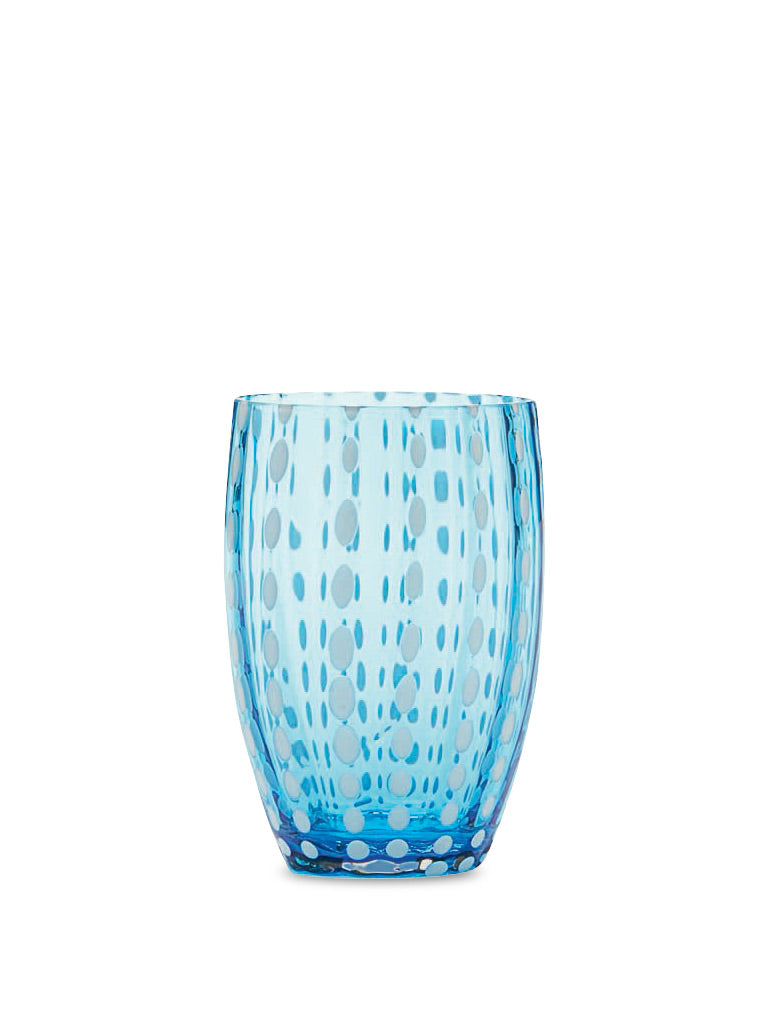 PERLE TUMBLER-AQUAMARINE