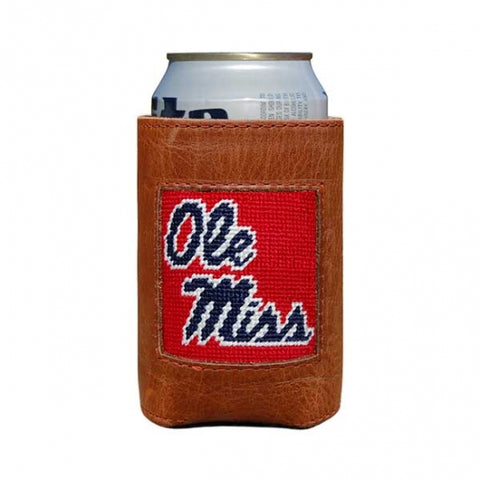 OLE MISS RED CAN COOLER