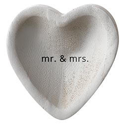 MR. & MRS. WOOD HEART