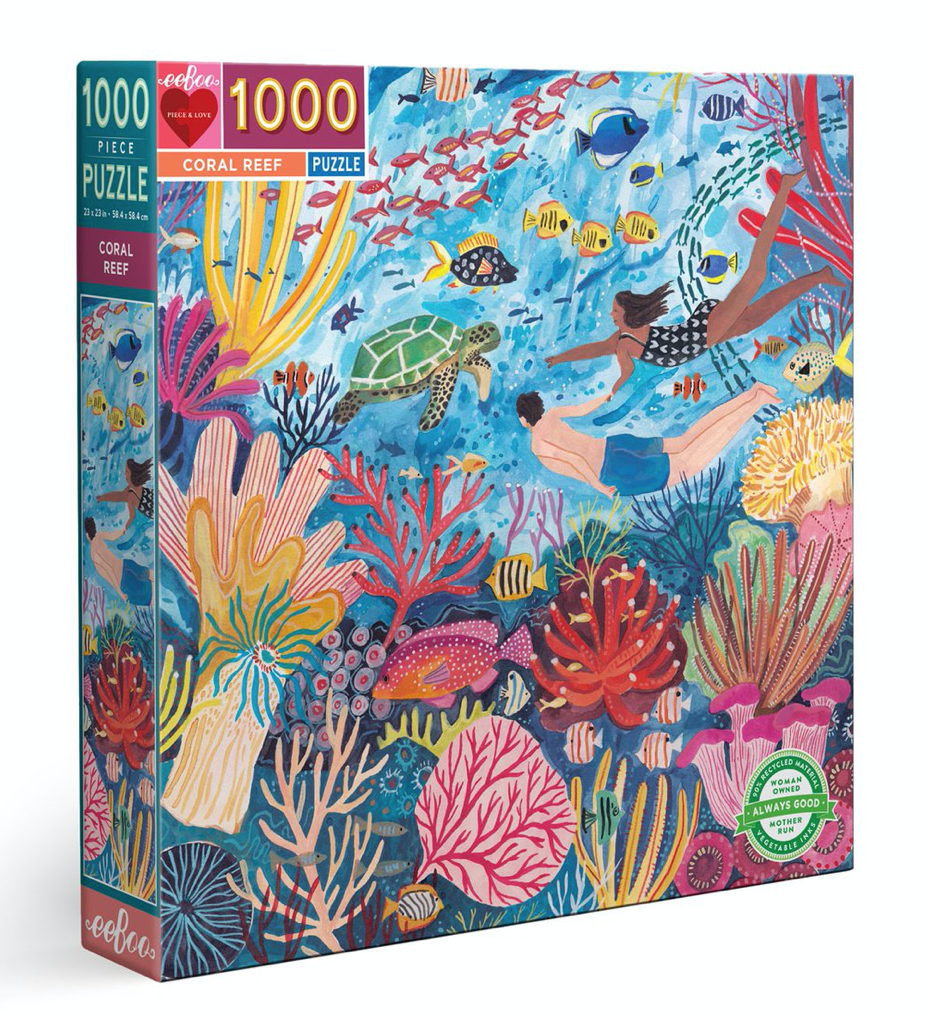 coral reef 1000pc puzzle
