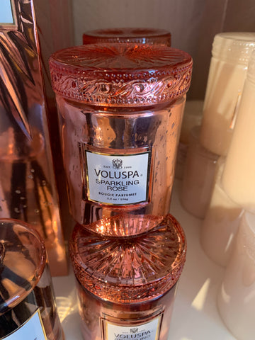 SPARKLING ROSE
SMALL JAR CANDLE