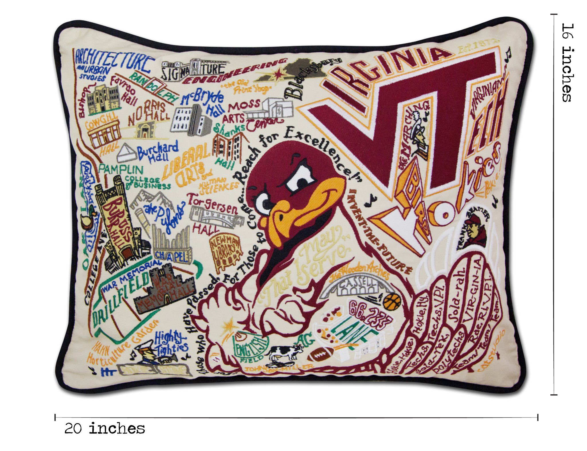 VIRGINIA TECH PILLOW