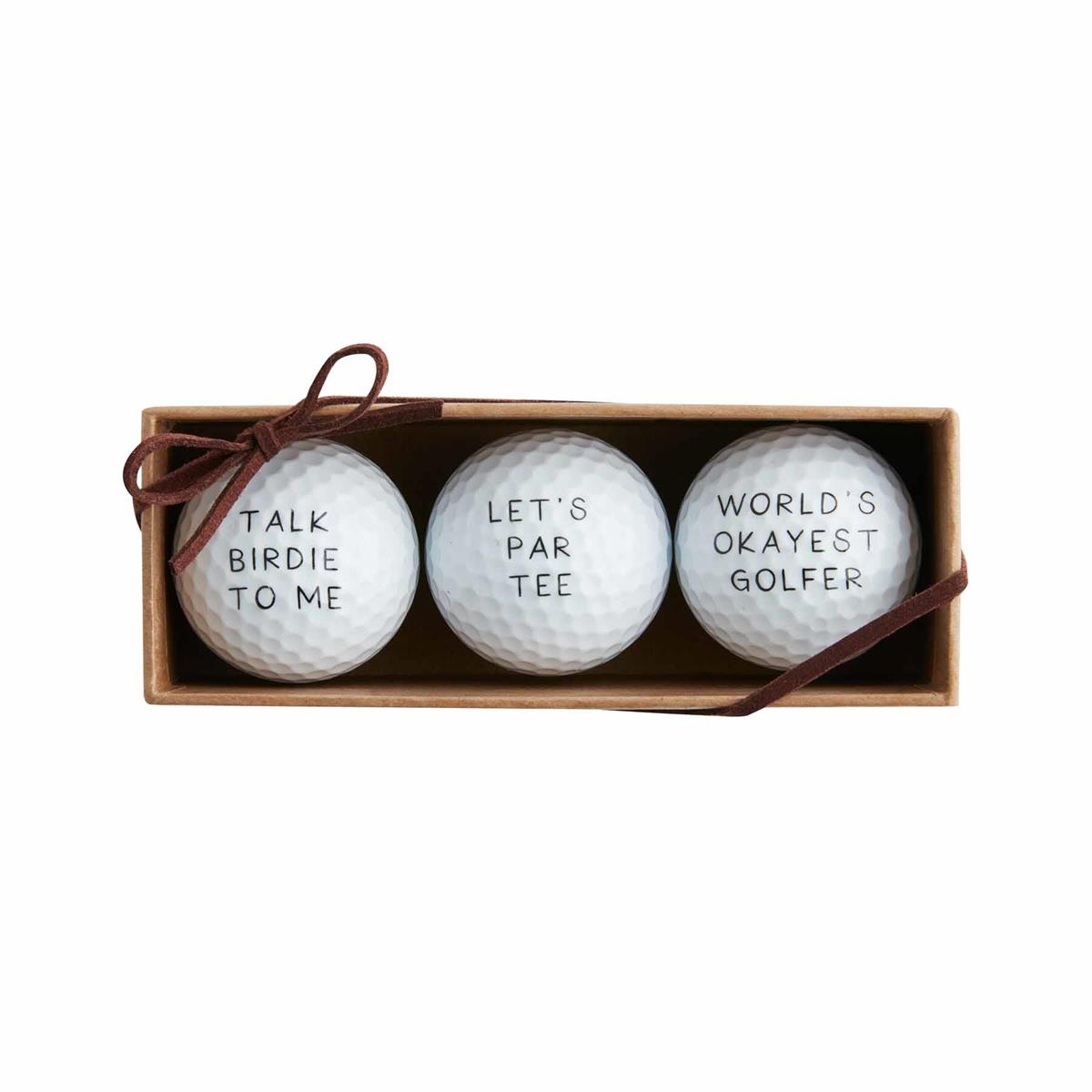 LET'S PAR TEE GOLF BALL SET