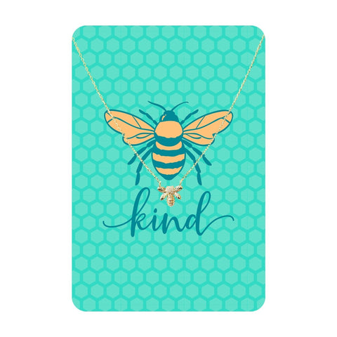BE KIND BEE NECKLACE
