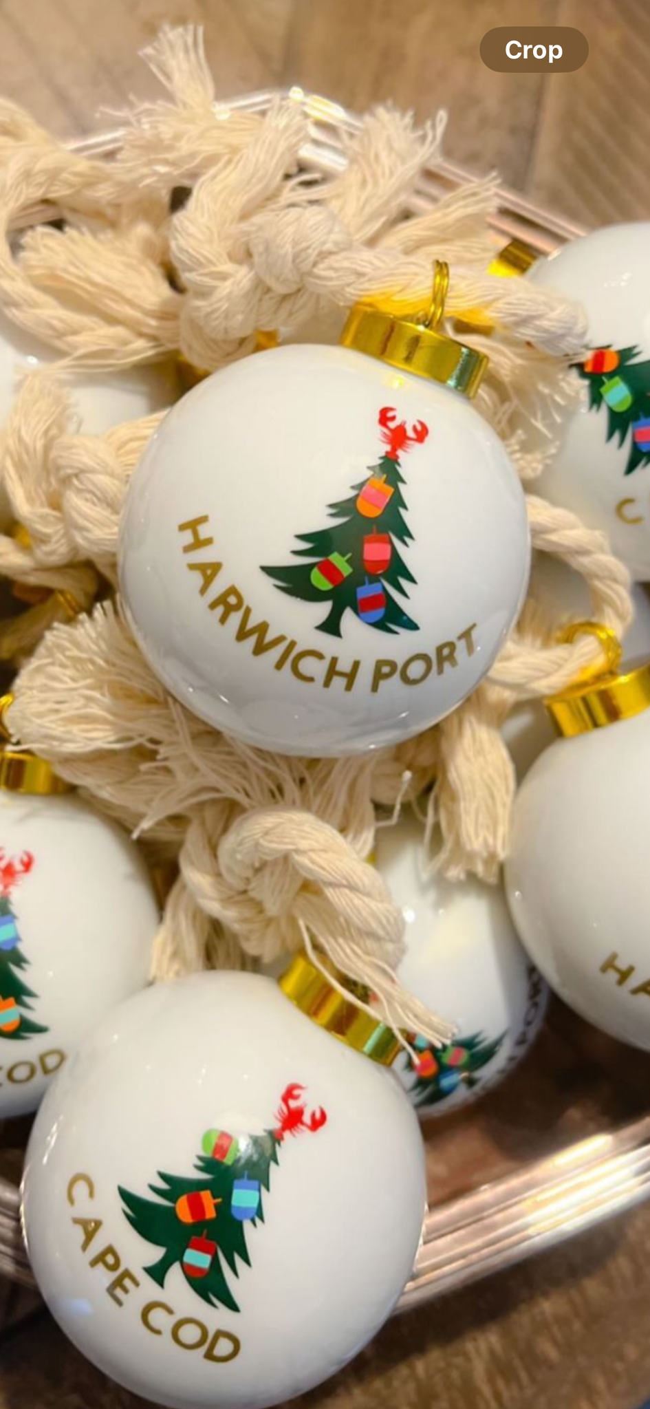 CUSTOM cape cod tree orn – Buoys On Main