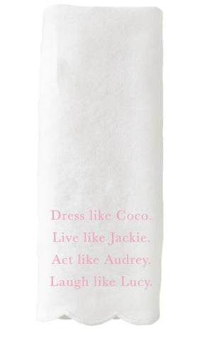 DRESS LIKE COCO KITCHEN TOWEL