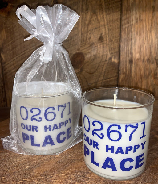Our Happy Place, Sage Lavender soy candle