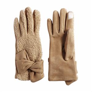 SHERPA KNOT GLOVE-TAN