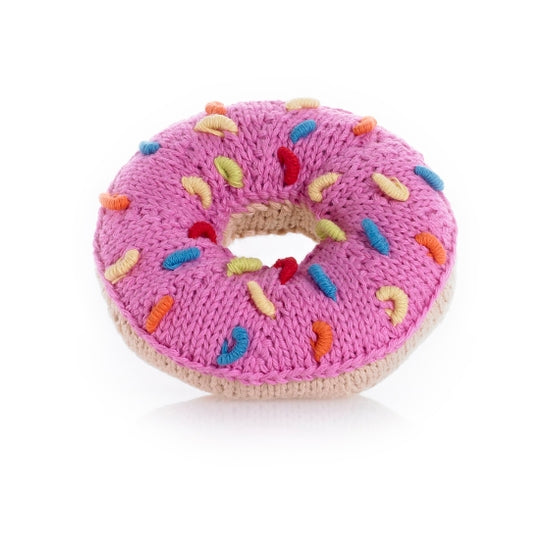 PINK DONUT RATTLE