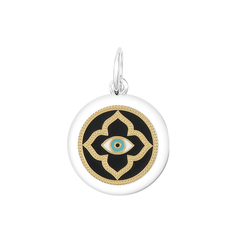 EVIL EYE GOLD BALCK -SM