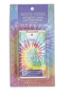 GOOD VIBES HAND SANITZER ON GIFT CARD