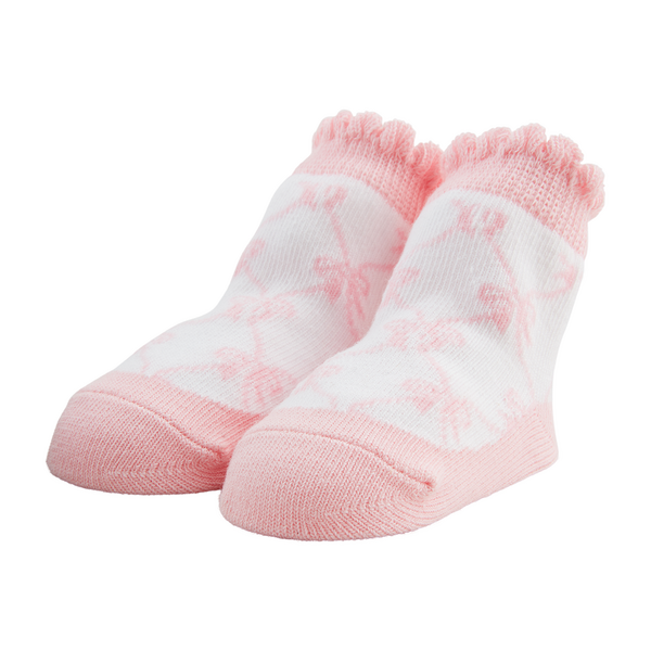 rattle toe socks-set of two
