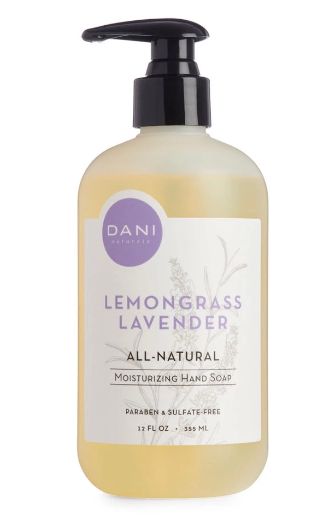 LEMONGRASS LAVENDER 12OZ HANDSOAP