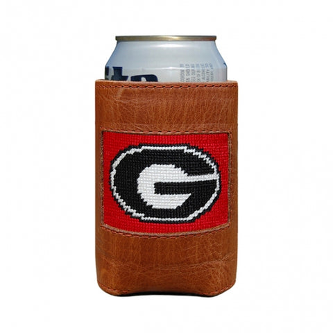 GEORGIA-RED CAN COOLER