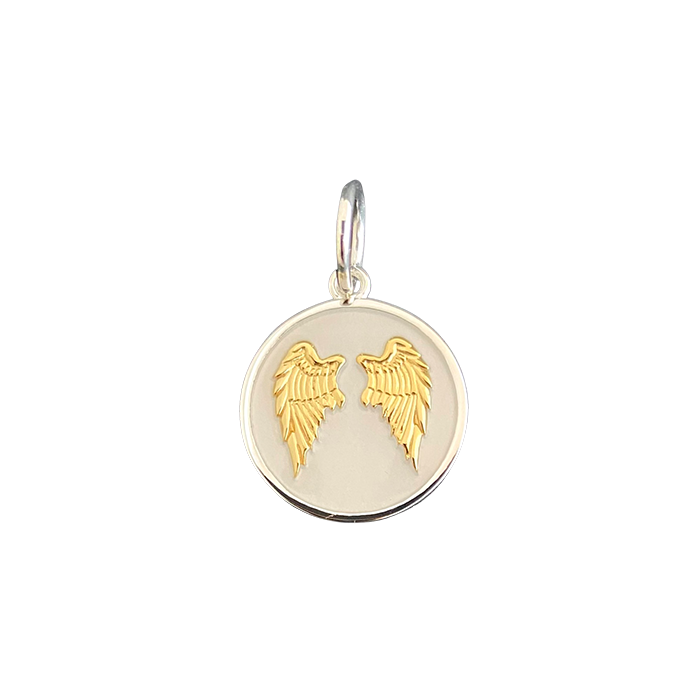 Angel wings, Gold & Ivory, mini