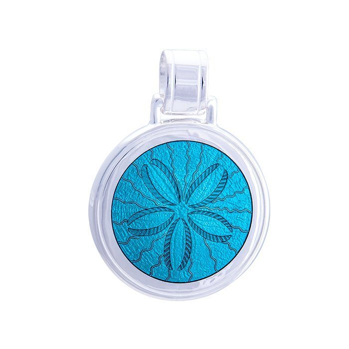 SAND DOLLAR TEAL LARGE