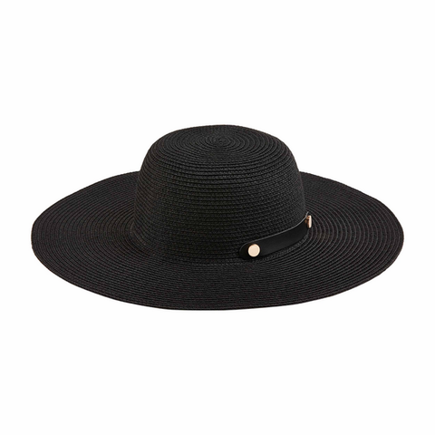 BLACK COLLAPSIBLE HAT