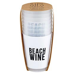 FROST CUP-BEACH WINE, SET OF 8