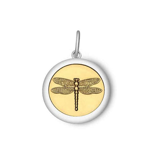 DRAGONFLY GOLD CENTER SMALL