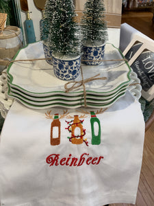 Reinbeer kitchen towel