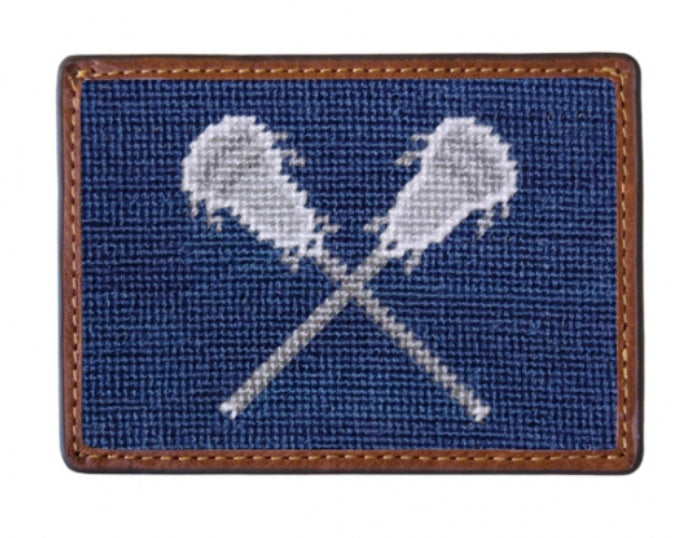 LACROSSE NEEDLEPOINT Credit Card wallet