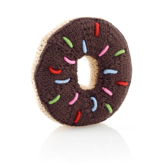 CHOCOLATE DONUT RATTLE