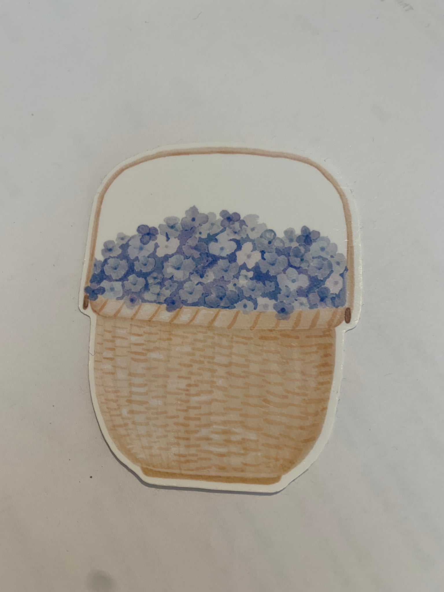 Hydrangea basket  sticker