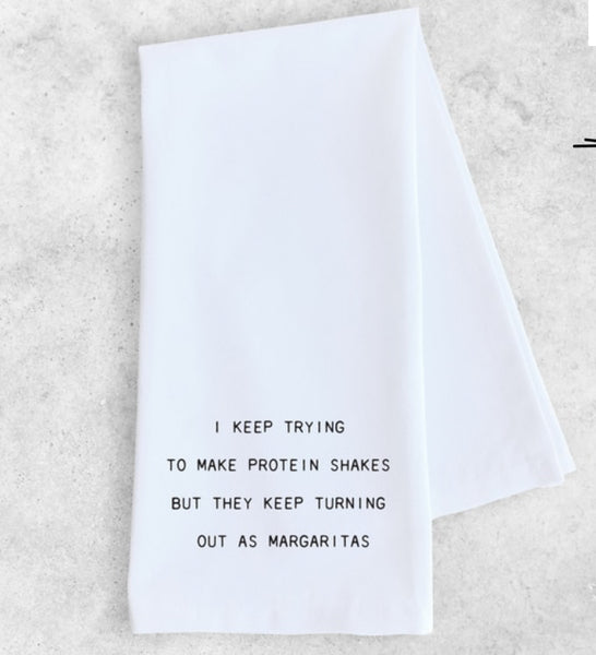 Margaritas tea towel