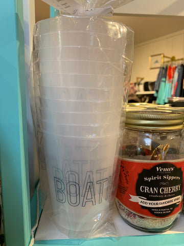 boatie set of 10 cups