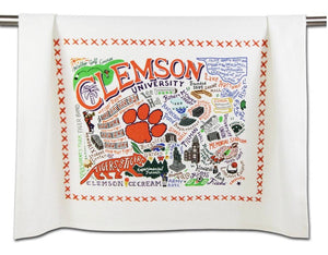 CLEMSON DISH TOWEL