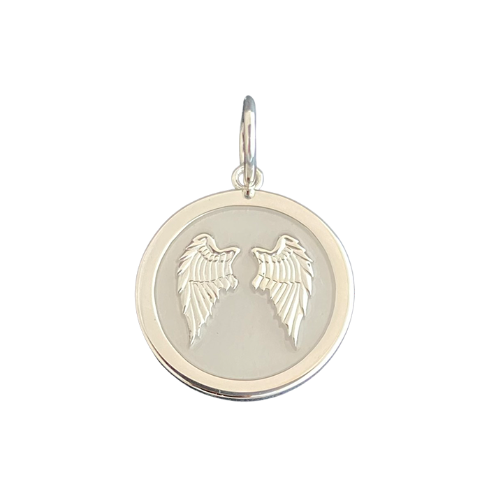 SILVER ANGEL WINGS-MEDIUM