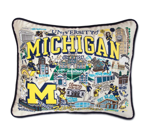 University of Michigan Pillow