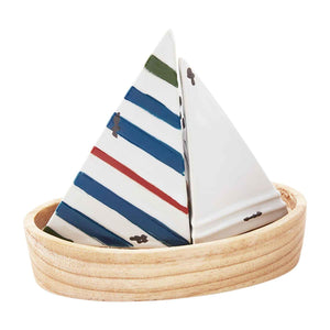 SAILBOAT SALT & PEPPER SET